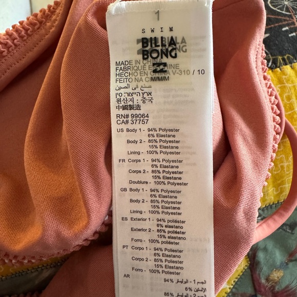 Billabong Women's Summer High Bikini Top - Picture 5 of 5